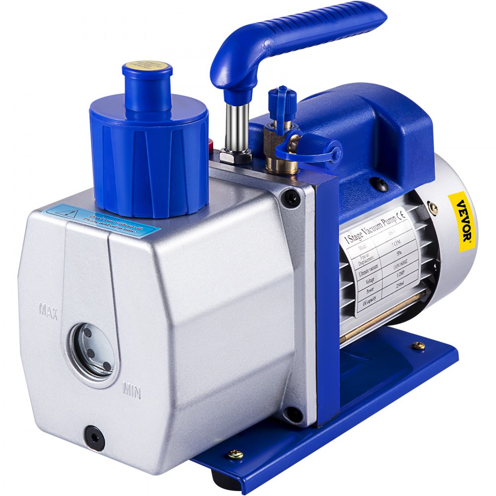 RS-1 - 7 CFM VEVOR Vacuum Pump with Durable Aluminum Build