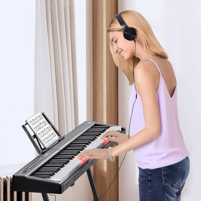 BD-881D - 88-Key Digital Piano with Bluetooth & 1000 Sounds for Beginners