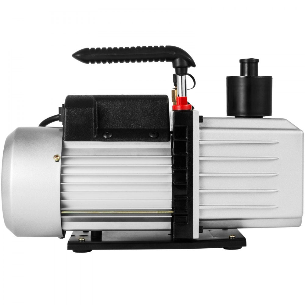 2RS-2 - 8CFM Dual-Stage Rotary Vane Vacuum Pump, Lightweight Aluminum Design
