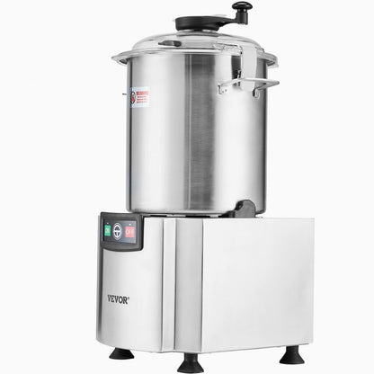 FC-18V1 - 19QT Stainless Steel Food Processor with Powerful 1500W Motor