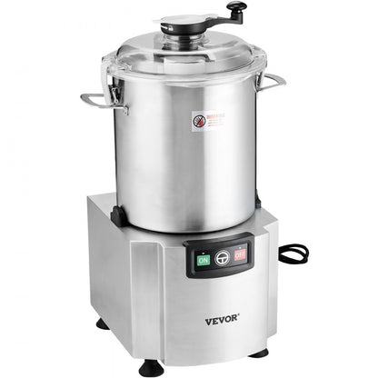 FC-18V1 - 19QT Stainless Steel Food Processor with Powerful 1500W Motor