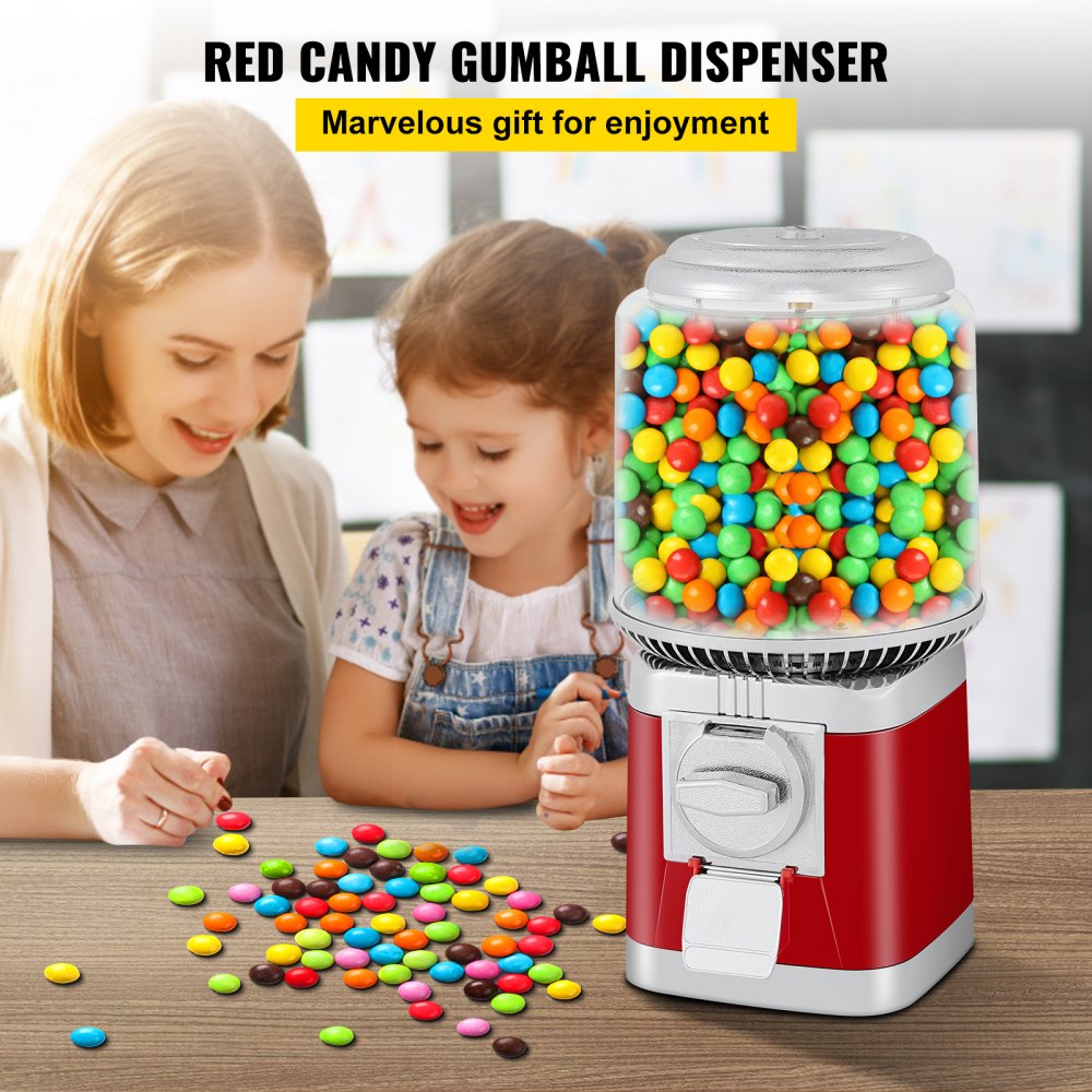 010907294110 - Compact Gumball Machine for 1" Candy and Capsules