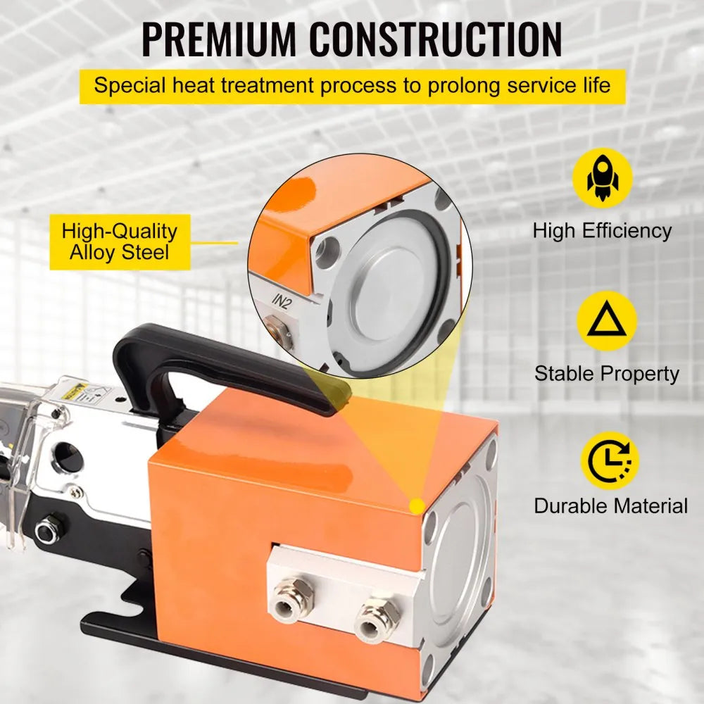 AM-10 - High-Efficiency Pneumatic Crimping Tool for Terminals up to 35 mm²