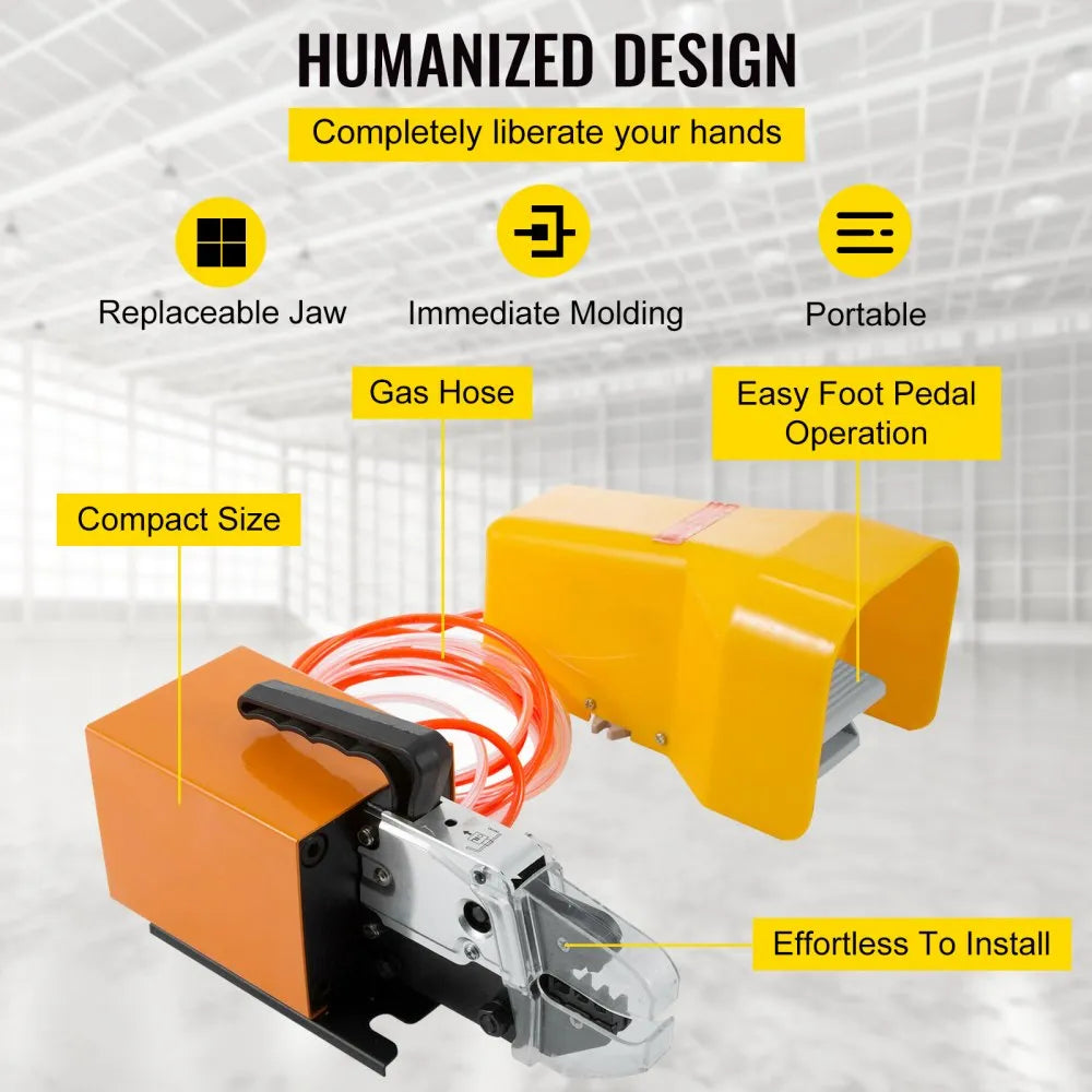 AM-10 - High-Efficiency Pneumatic Crimping Tool for Terminals up to 35 mm²