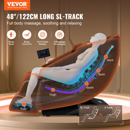BH-6223 - Full-Body Zero-Gravity Massage Chair for Ultimate Relaxation