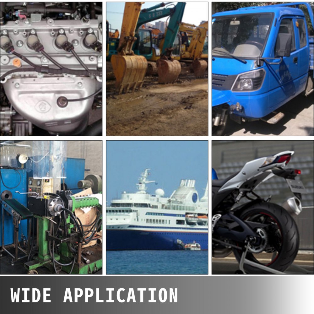 010157581219 - 32.8ft Braided 6AN Fuel Line Hose Kit for High Performance