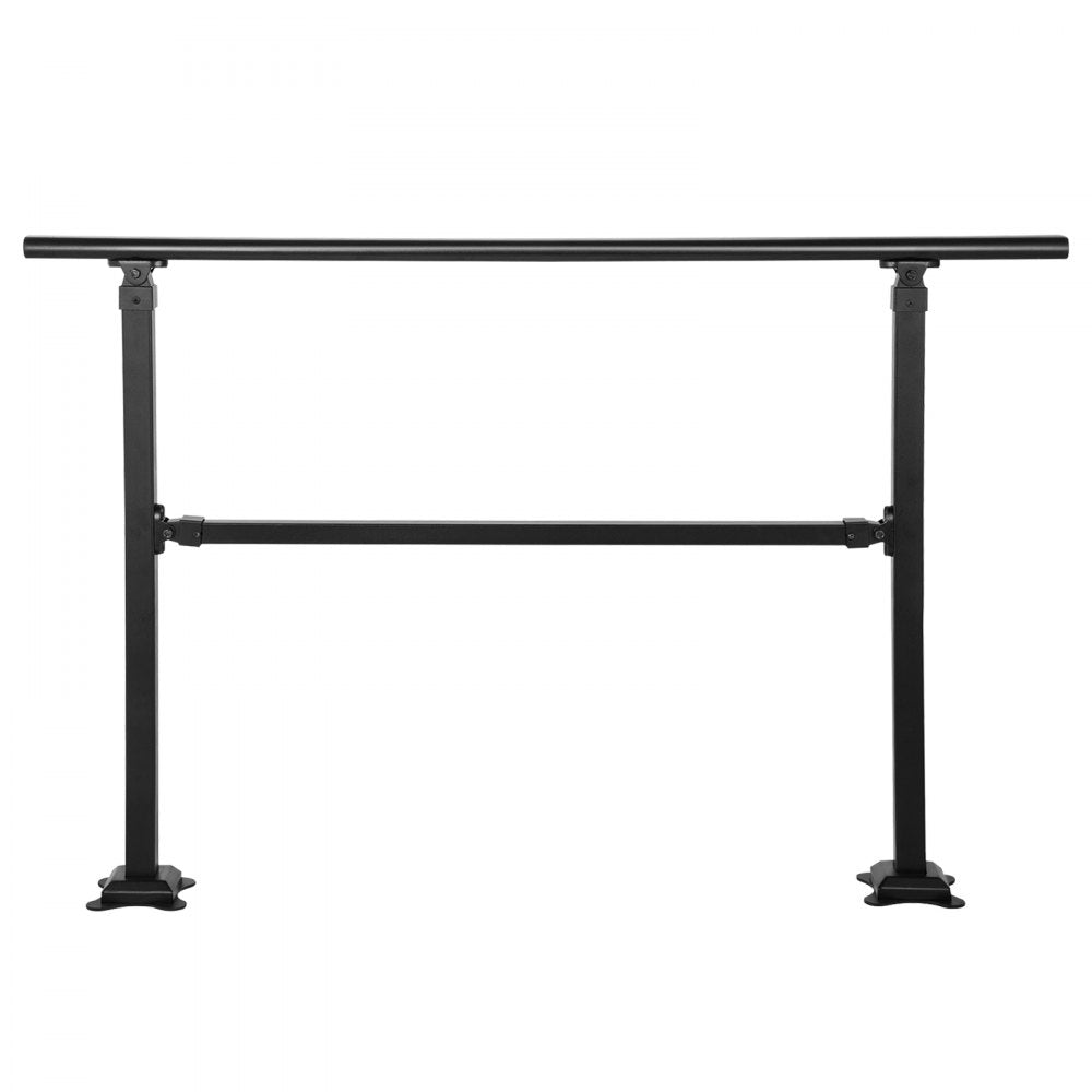 VV-OSR-4 - Adjustable 0-5 Steps Wrought Iron Stair Railing for Safety