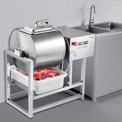 YA-40L - 40L Commercial Meat Tumbler with Vacuum & Adjustable Speed Settings