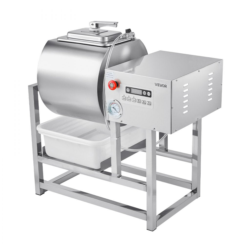 YA-40L - 40L Commercial Meat Tumbler with Vacuum & Adjustable Speed Settings