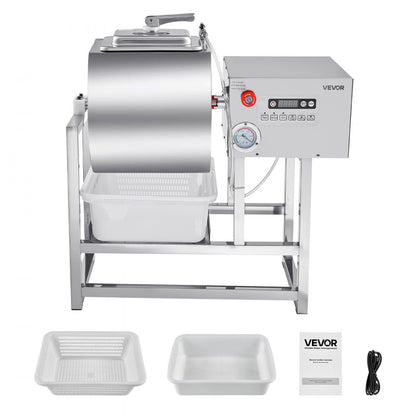YA-40L - 40L Commercial Meat Tumbler with Vacuum & Adjustable Speed Settings