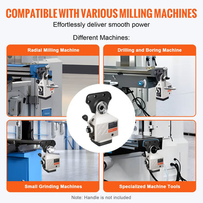 AS-250 - VEVOR Power Feed for Milling, 150 in-lb Torque, 5/8" Shaft