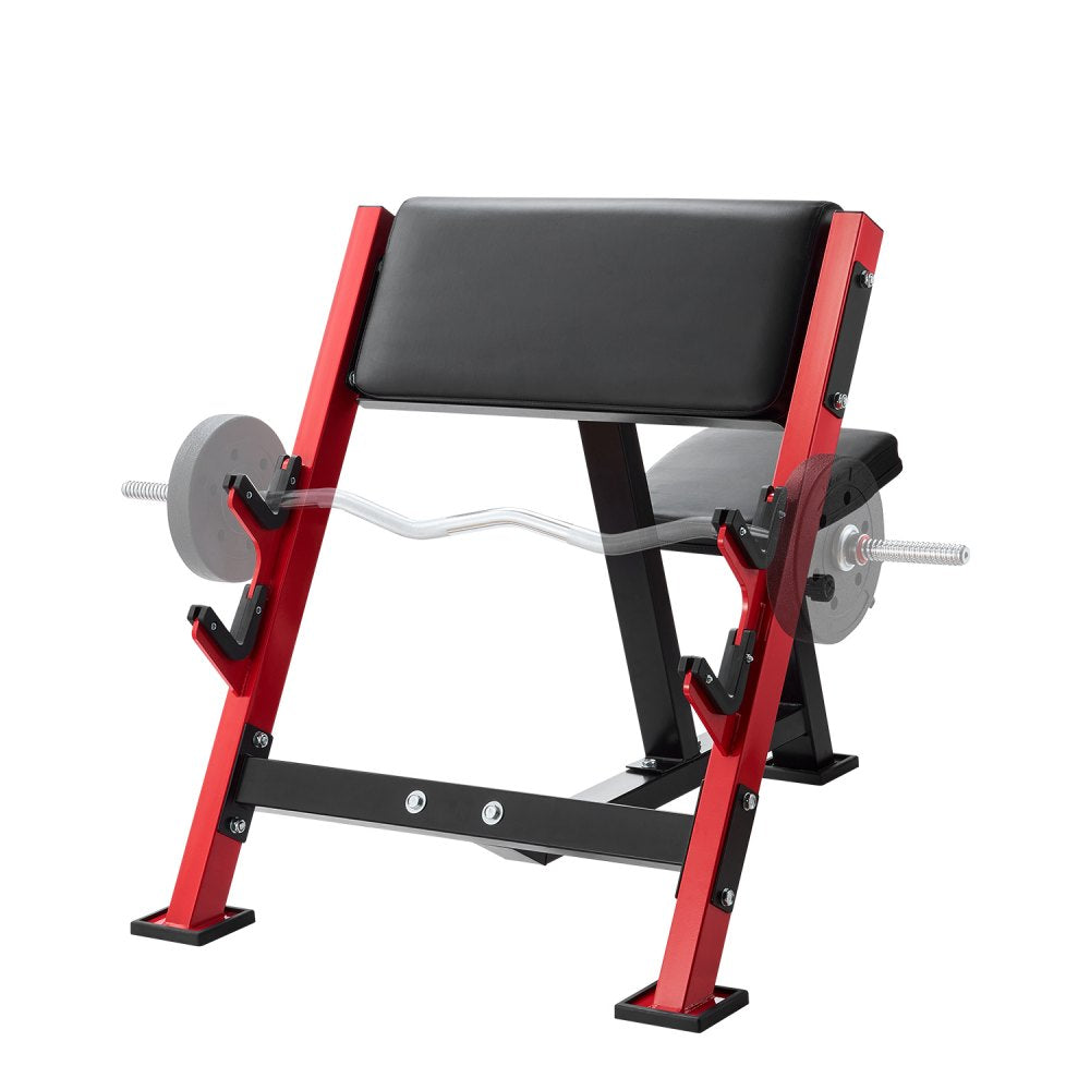 ms0001 - Adjustable Preacher Curl Bench for Biceps & Triceps Workouts