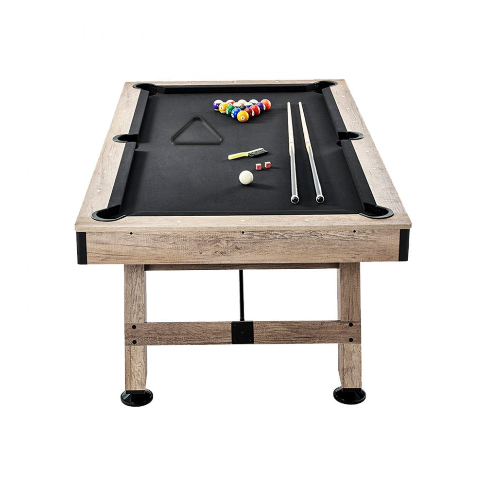 VP22 - 7 ft VEVOR Pool Table with Stylish Wood Finish and Accessories