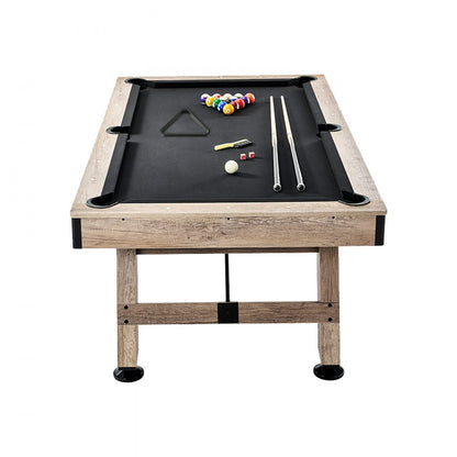 VP22 - 7 ft VEVOR Pool Table with Stylish Wood Finish and Accessories