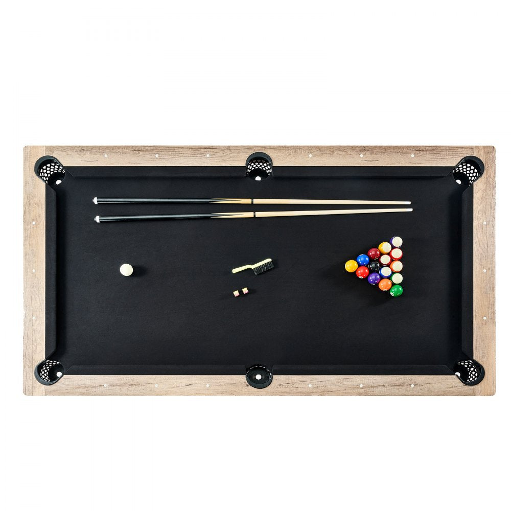 VP22 - 7 ft VEVOR Pool Table with Stylish Wood Finish and Accessories