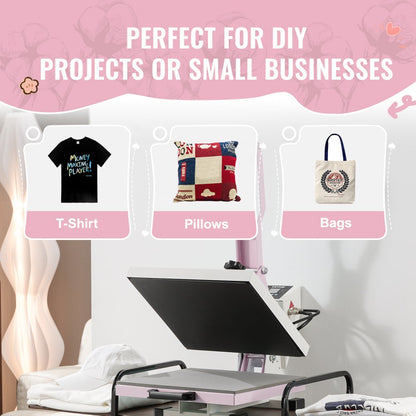 SJY-H15152M - 15x15 in VEVOR Heat Press Machine with Digital Controls