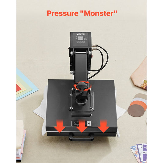 TL1123 - 15 x 15 Heat Press Machine with Dual-Zone Heating