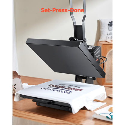 TL1123 - 15 x 15 Heat Press Machine with Dual-Zone Heating