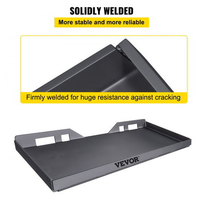 BM-006 - 45" Heavy-Duty Steel Mount Plate for Skid Steers