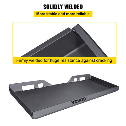 BM-008 - Durable 45" Steel Mount Plate for Loaders and Tractors
