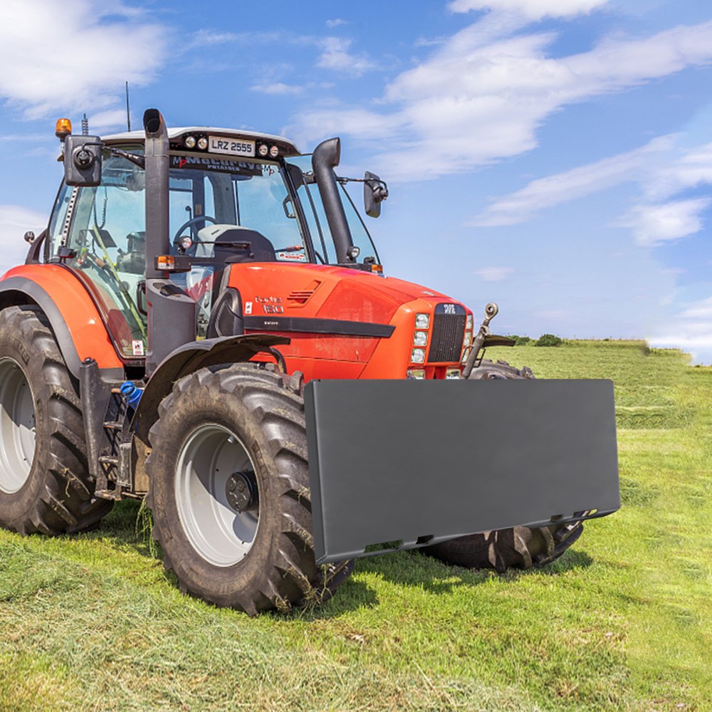 BM-008 - Durable 45" Steel Mount Plate for Loaders and Tractors