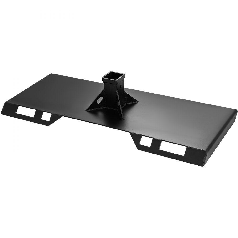 Thick Mount Plate - 45" Heavy-Duty Steel Skid Steer Mount for Easy Attachment