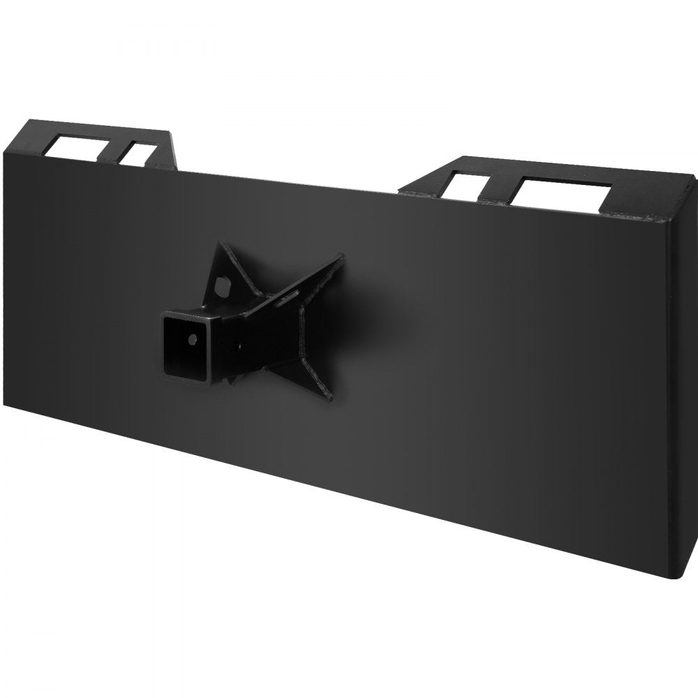 Thick Mount Plate - 45" Heavy-Duty Steel Skid Steer Mount for Easy Attachment