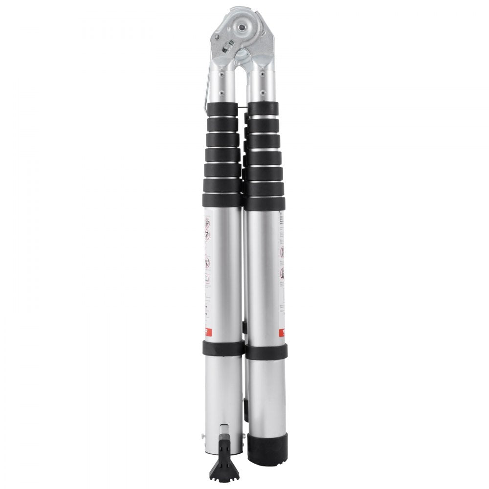 ML-2050P - 16.5FT Aluminum Telescoping Ladder with Stabilizer Bar