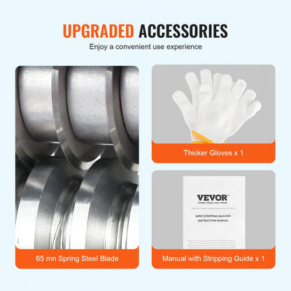 BXJDD370 - Efficient Automatic Wire Stripping Machine, 0.06''-1.42'' Diameter