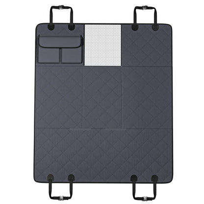 WMDY24159 - 54" x 24" Waterproof Dog Car Seat Cover with Non-Slip Safety Belt