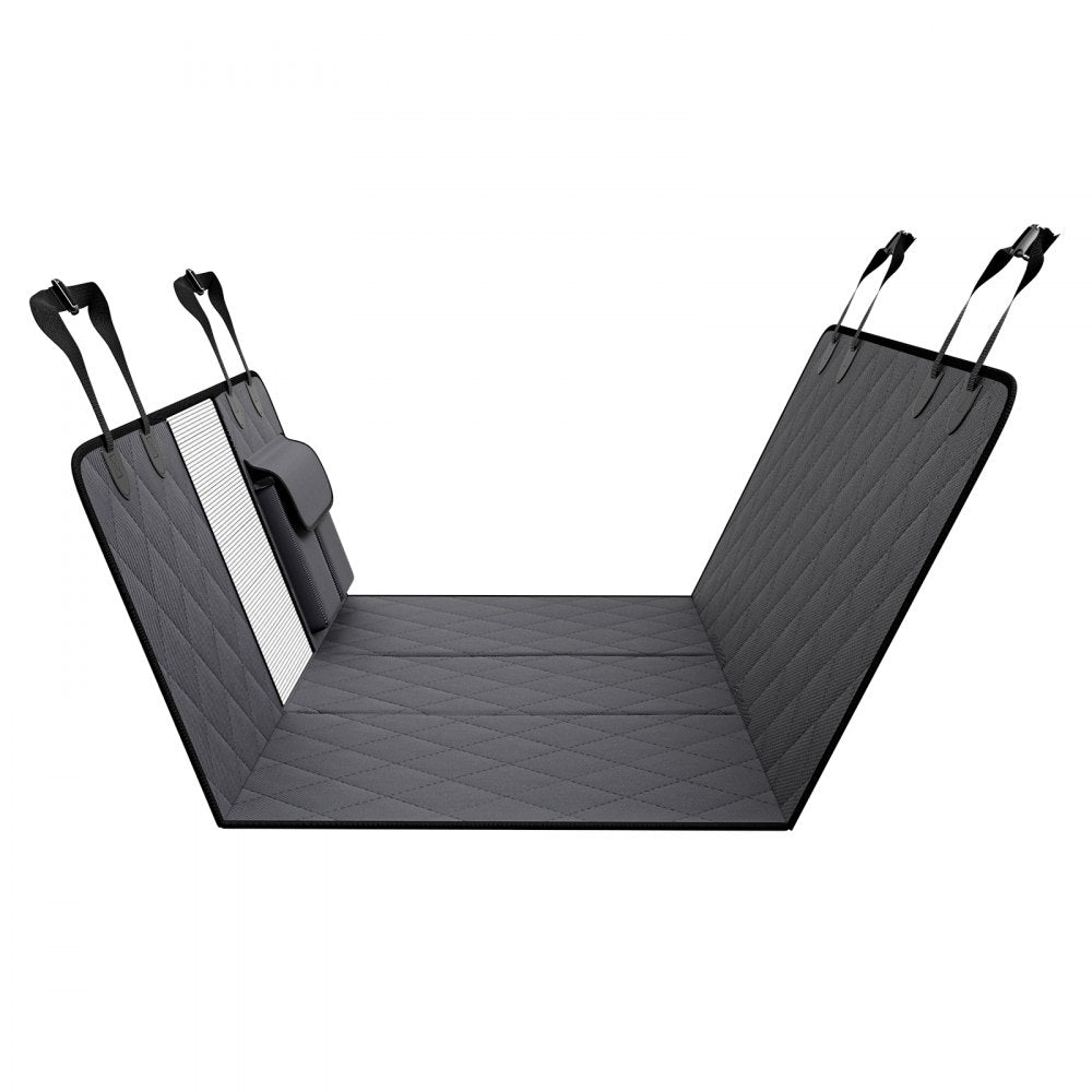 WMDY24159 - 54" x 24" Waterproof Dog Car Seat Cover with Non-Slip Safety Belt