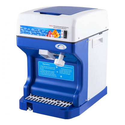 010414171824 - VEVOR Automatic Ice Shaver with Adjustable Thickness & Stainless Steel Blade
