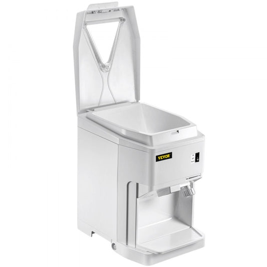 BY-168A - Powerful 265 LBS/H Electric Ice Shaver with Adjustable Finely Ground Feature