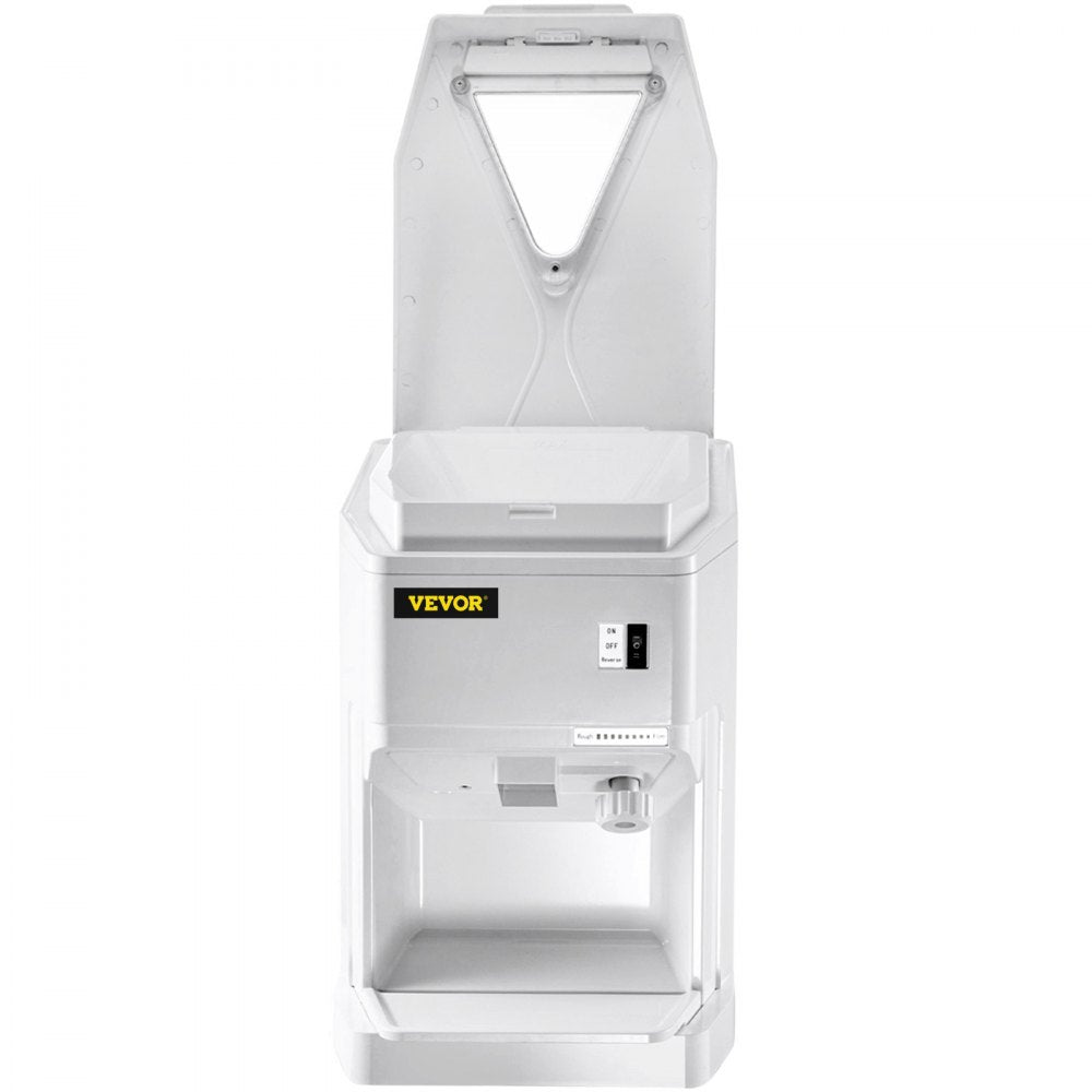 BY-168A - Powerful 265 LBS/H Electric Ice Shaver with Adjustable Finely Ground Feature