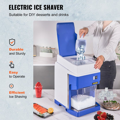 BY-288G - Efficient Ice Shaver for Home & Events, Commercial Use