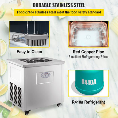 BBJ-1A - Durable Stainless Steel Popsicle Machine for 3000 Treats Daily