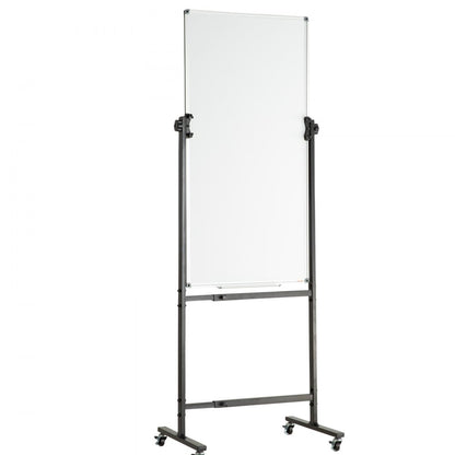010118841880 - Double-Sided 24x48” Magnetic Whiteboard on Wheels