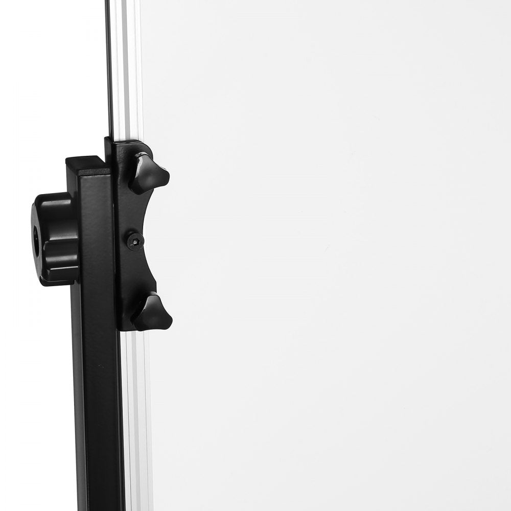 010118841880 - Double-Sided 24x48” Magnetic Whiteboard on Wheels