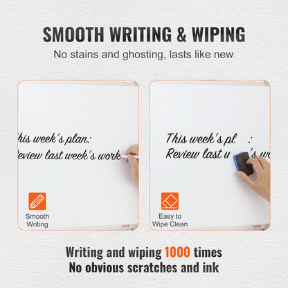 010979781872 - 24 x 18 Magnetic Whiteboard for Home & Office Use