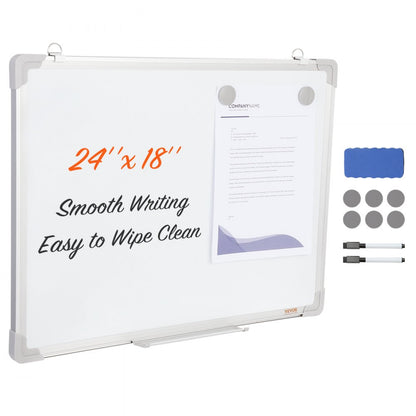 010979781872 - 24 x 18 Magnetic Whiteboard for Home & Office Use
