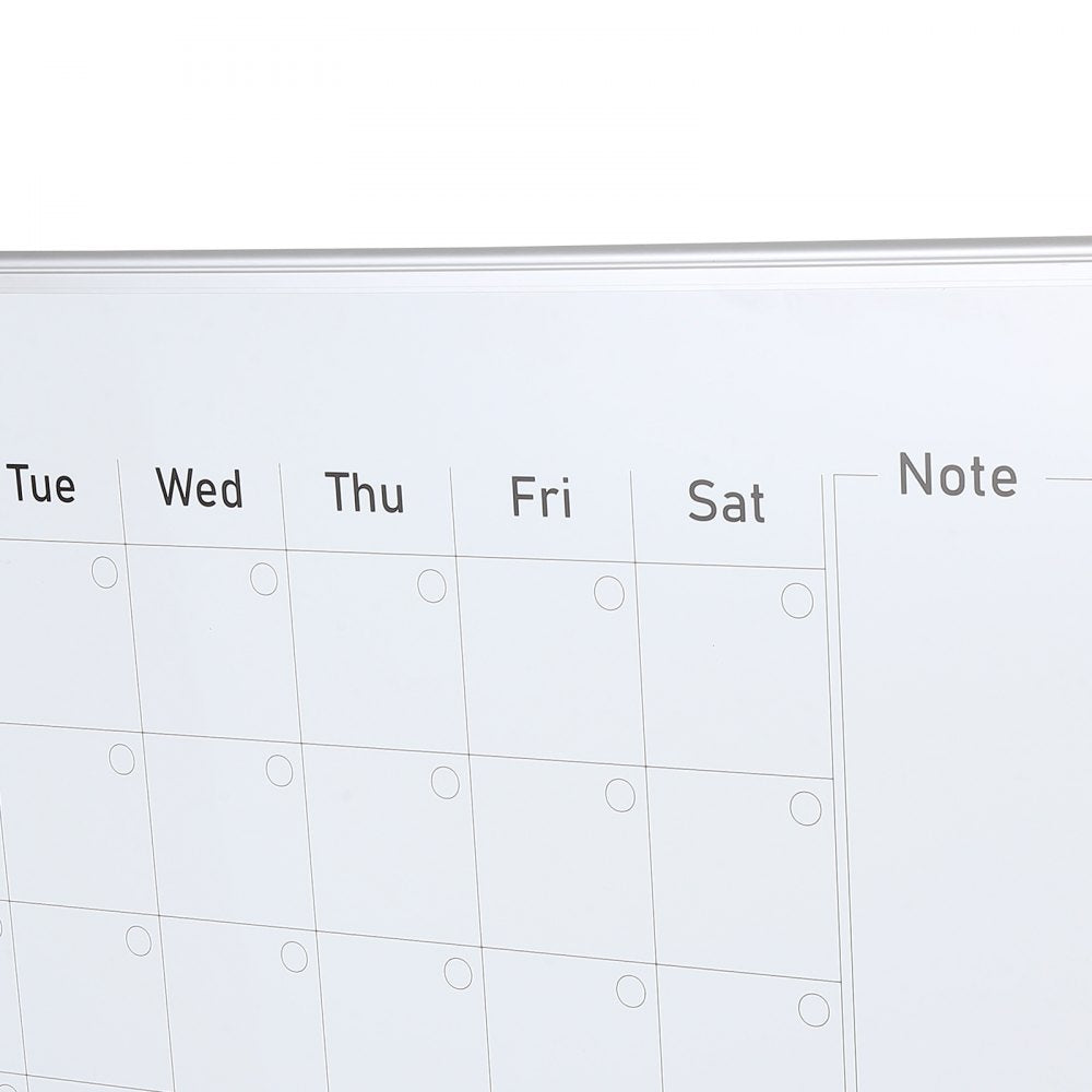010146252952 - 36" x 24" Magnetic Calendar Whiteboard for Home & Office