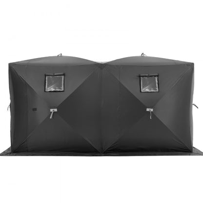 DT034 - Spacious 6-8 Person Ice Fishing Tent with Windproof Fabric