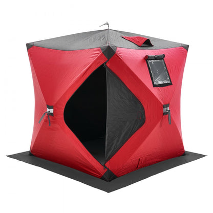 DT035 - Spacious 2-Person Ice Fishing Tent with Windproof Design