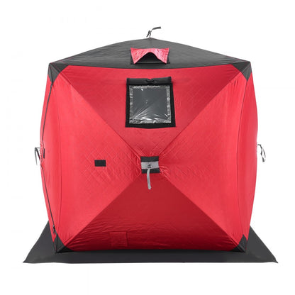 DT035 - Spacious 2-Person Ice Fishing Tent with Windproof Design