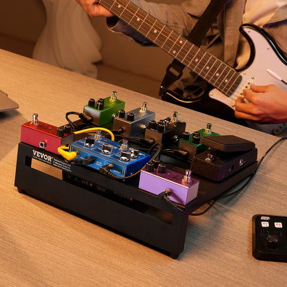 BD-3A - Lightweight 14" Aluminum Guitar Pedal Board for Up to 8 Pedals