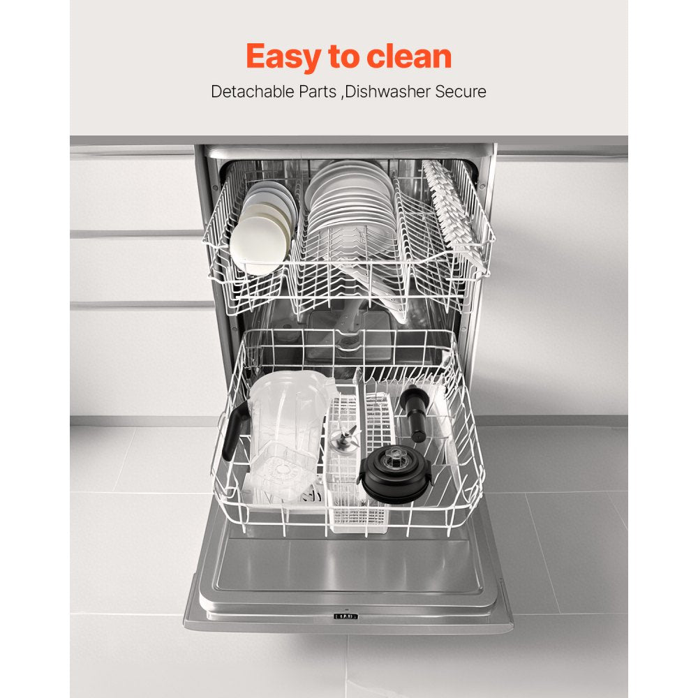 HS-228 3.0L - 2.5L High-Speed Blender for Smoothies and Slushies