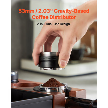 BFQ53mm0101010009 - 2-in-1 Adjustable Espresso Tool for Precise Coffee Tamping