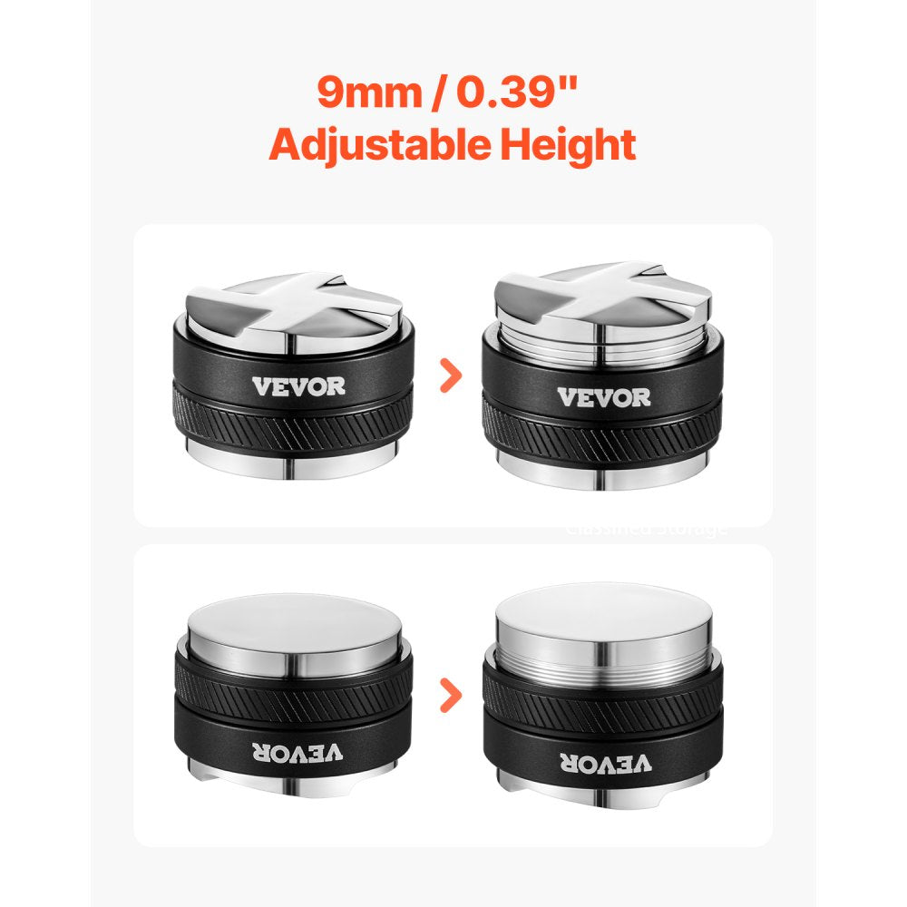 BFQ53mm0101010009 - 2-in-1 Adjustable Espresso Tool for Precise Coffee Tamping