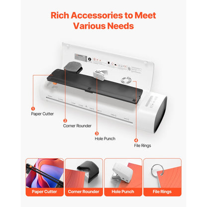 SL588 - Hot & Cold Laminator for A3 Documents, 17.7 in/min Speed