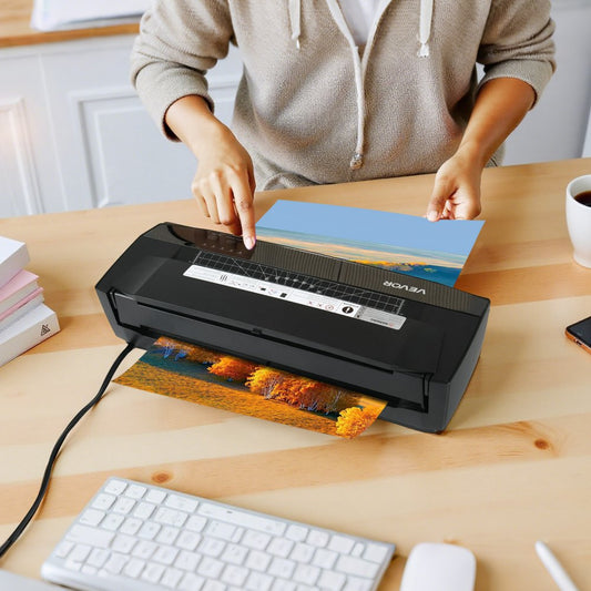 SL6319 - A3 VEVOR Laminator with Cold/Hot Modes, 12.6" Width